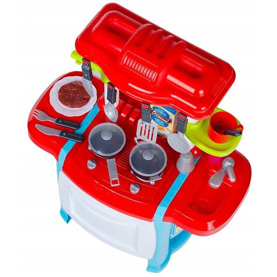 Kinder kochnische Happy Chefkoch - rot-blau