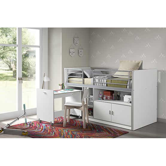 Kinder multifunktional Bett Bonny white