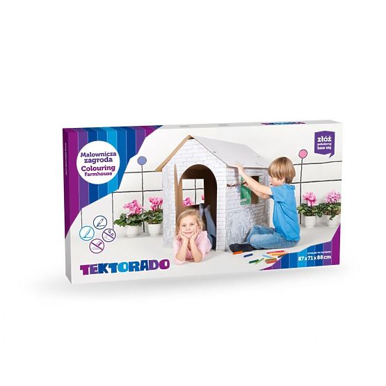 Kinderhaus aus Pappe