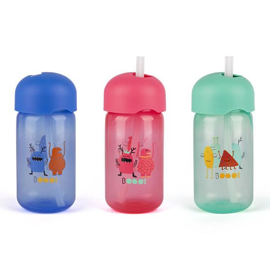 Kinder phiole mit Stroh booo 340 ml