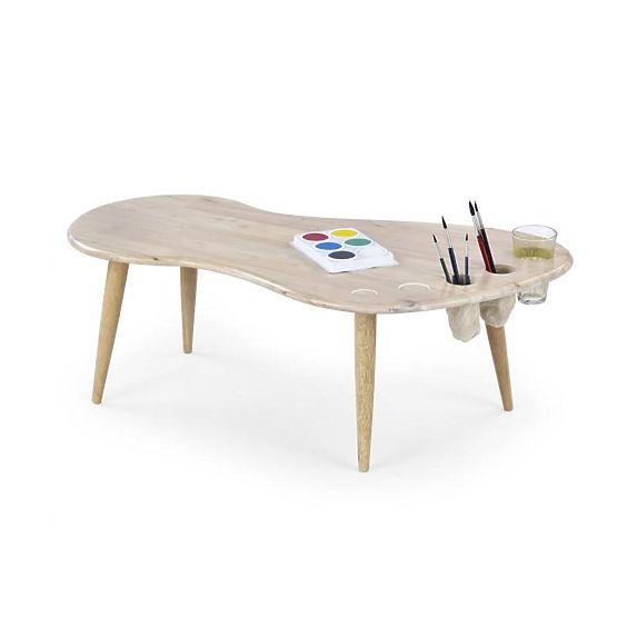 Kinder Platte Jamaica - gebleichte Holz