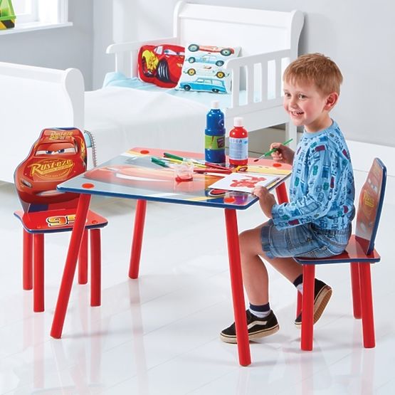 Kinder Platte mit Stühlen Cars Vl