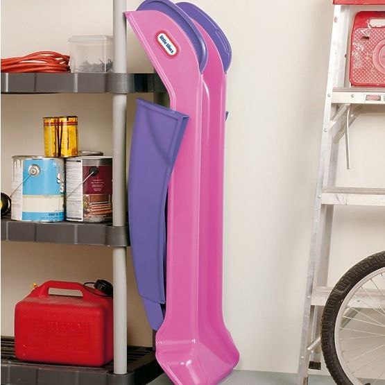 Kinder Rutsche 120 cm - rosa-lila