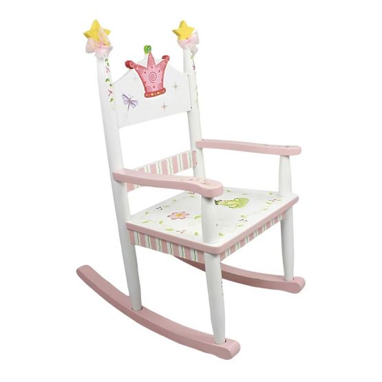 Kinder Schaukelstuhl Prinzessin