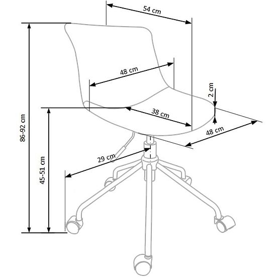 Kinder schwenken Stuhl Gut Beige