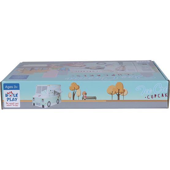 Kinder Spielend haus Eis Auto