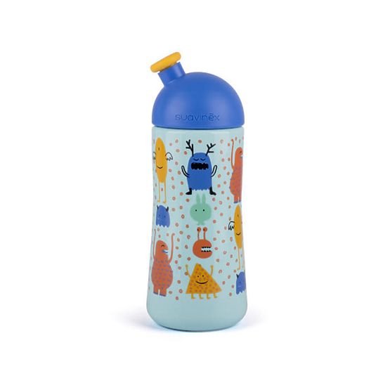 Kinder Sport- Flasche Suavinex booo - blue 360 ml