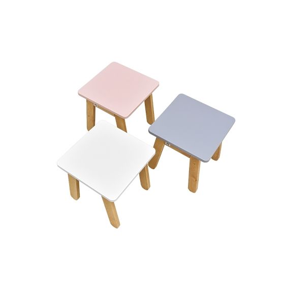 Kinder Stuhl Woody White