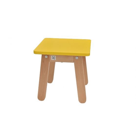 Kinder Stuhl Woody Yellow