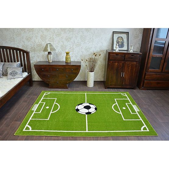 Kinder Teppich Fußball Spielplatz