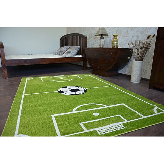 Kinder Teppich Fußball Spielplatz
