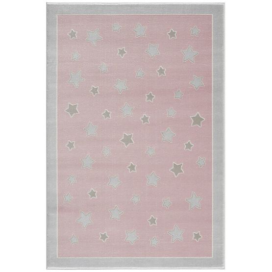 Kinder Teppich Planet - rosa
