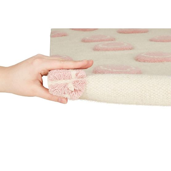 Kinder Teppich Ring - cremerosa