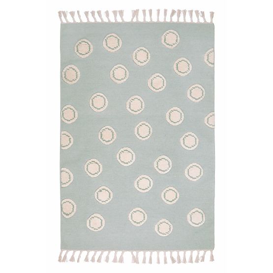 Kinder Teppich Ring - minze