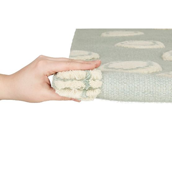 Kinder Teppich Ring - minze