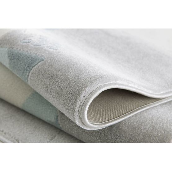Kinder Teppich Scandic Home - grau-blau