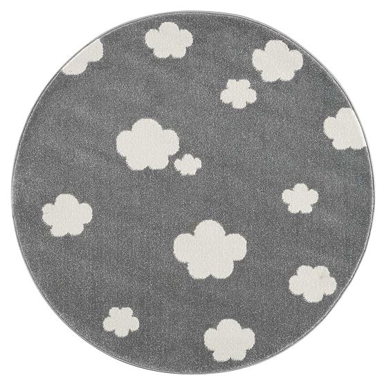 Kinder Teppich Sky Cloud - grau