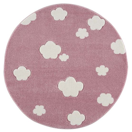 Kinder Teppich Sky Cloud - rosa