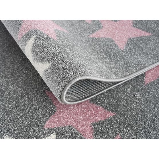 Kinder Teppich Spring Star - grau