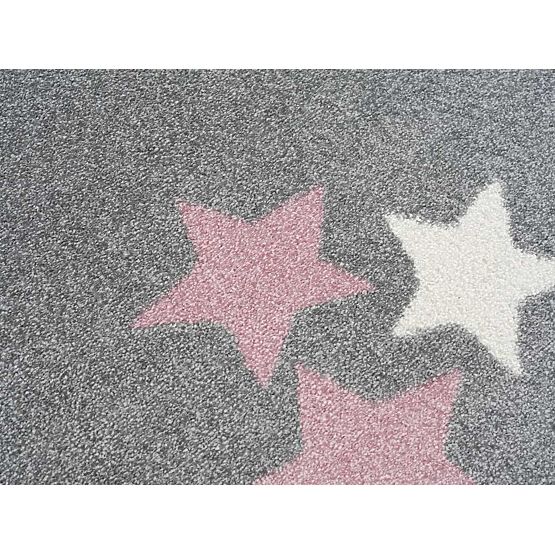 Kinder Teppich Spring Star - grau