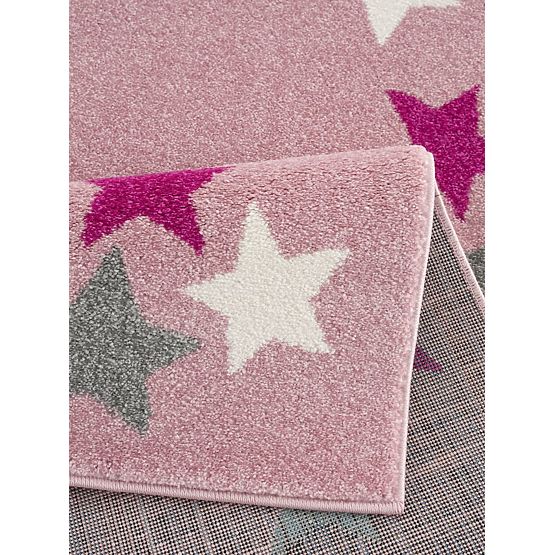 Kinder Teppich Spring Star - rosa