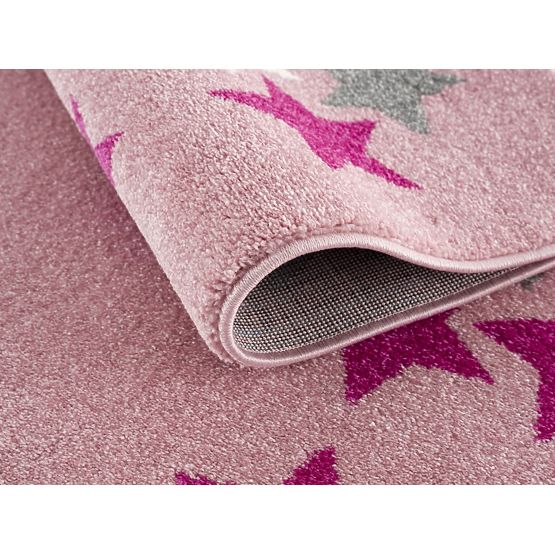 Kinder Teppich Spring Star - rosa
