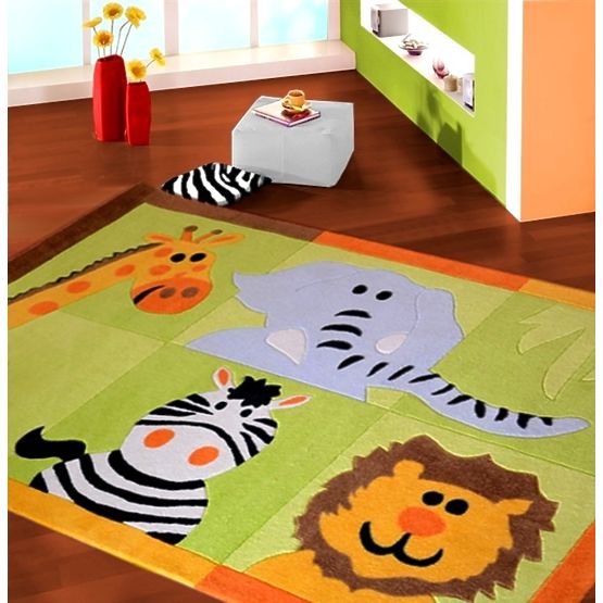 Kinder Teppich Zoo N