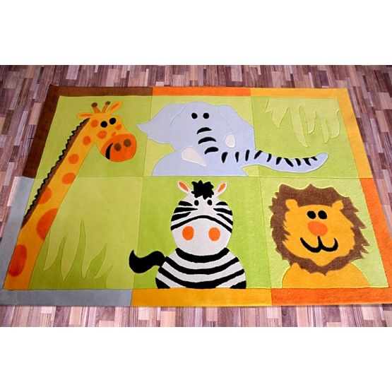 Kinder Teppich Zoo N