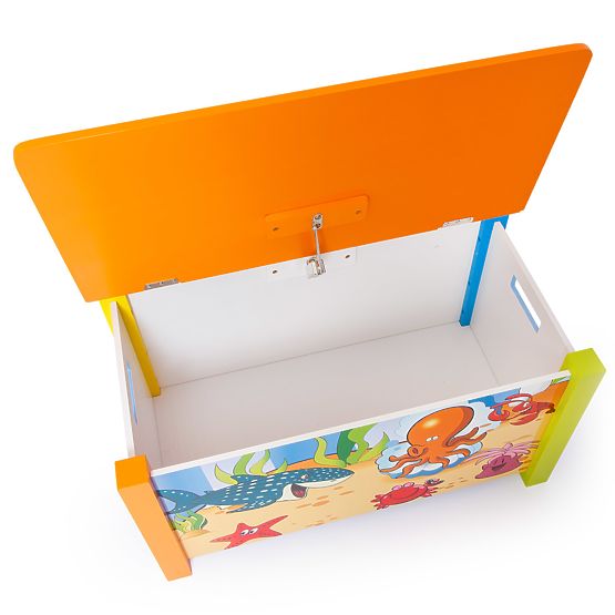 Kinder Truhe  Spielzeuge Sea