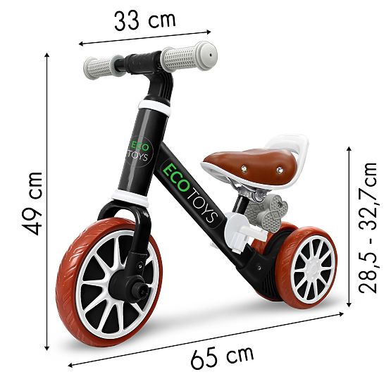 Kinder Türsteher Rider 2in1 - schwarz