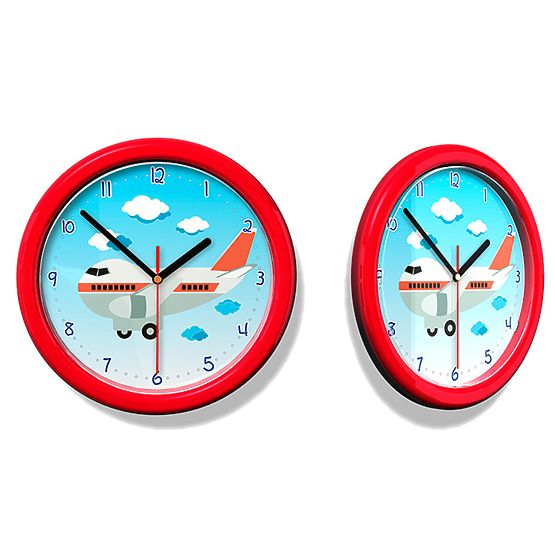Kinder Uhr Nr. 55 Flugzeug
