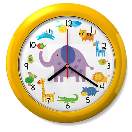 Kinder Uhr Safari 44 yellow