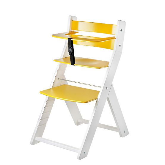 Kinder wachsend Stuhl LUCA - yellow