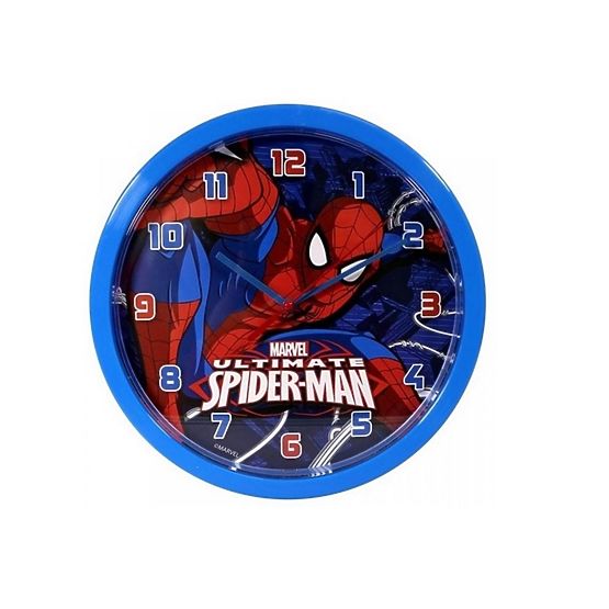 Kinder wand Uhr Spiderman
