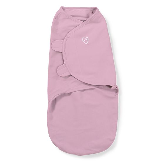 Kinder Wickeldeckchen SwaddleMe S rosa / vögel 2ks