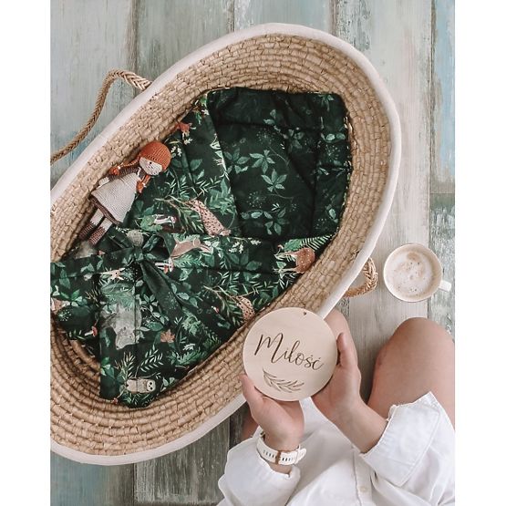 Kinder Wickeldeckchen Život in wald