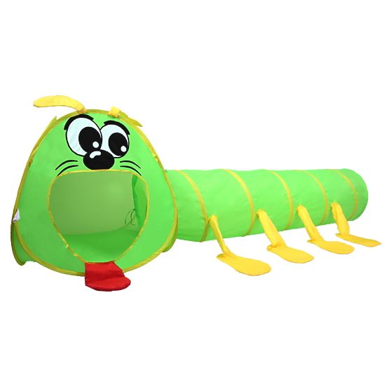 Kinder Zelt + Tunnel - tausendfüßler 2v1