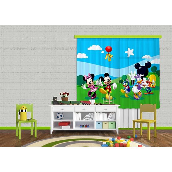 Kinder.Fotovorhang Mickey Maus