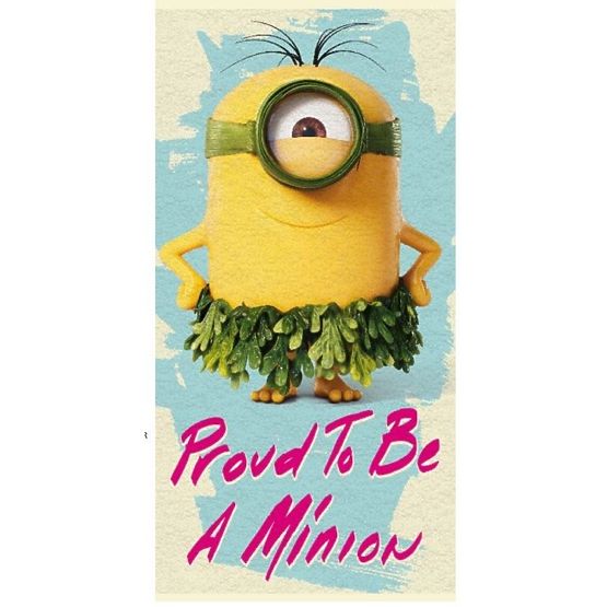 Kinderbadetuch Minions 012