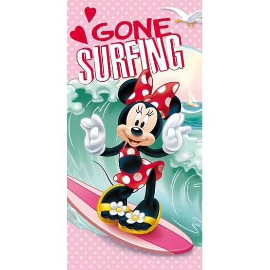 Kinderbadetuch Minnie Maus 03