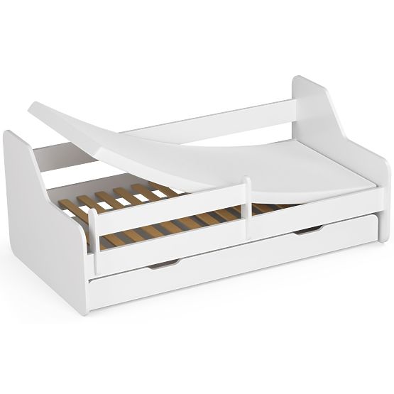 Kinderbett ACTIV 160x80 Weiß + Matratze