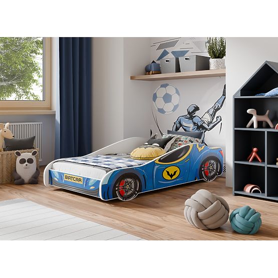 Kinderbett Auto Batcar 160x80