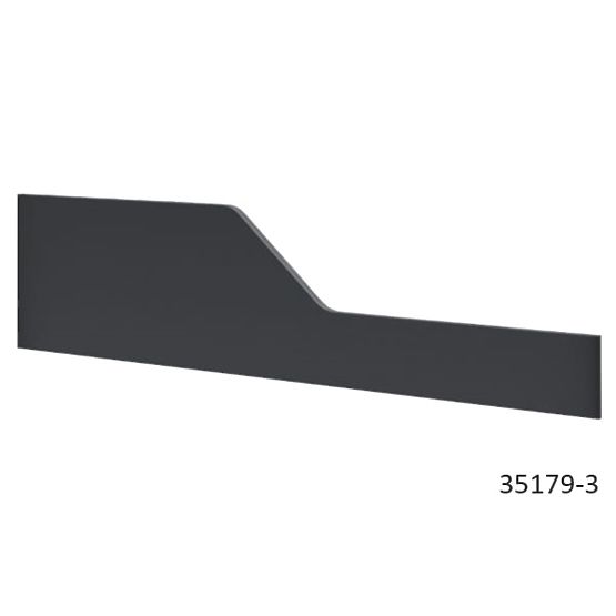 Kinderbett Cosmo 120x60 - Anthrazit