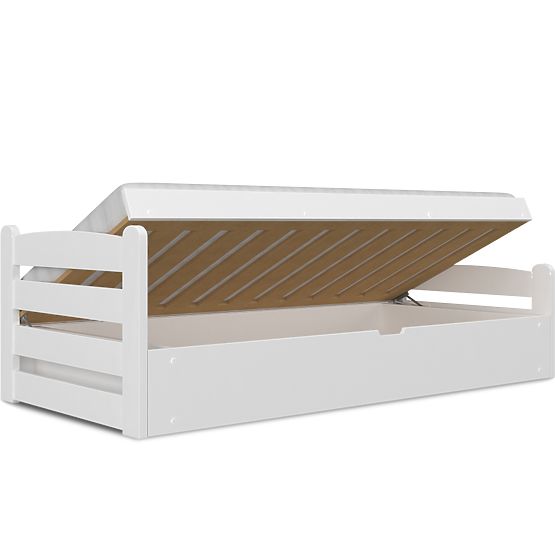 Kinderbett DAVID - weiß
