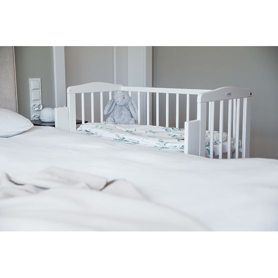 Beistellbett Amy - Weiß