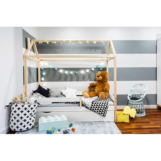 Kinderbett Hausbett Paul - Scandi
