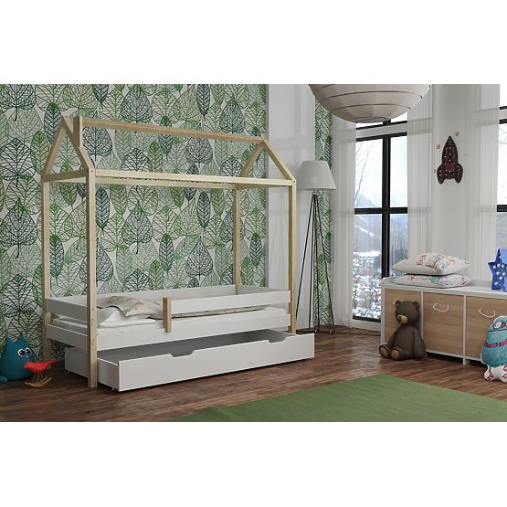 Kinderbett Hausbett Paul - Scandi