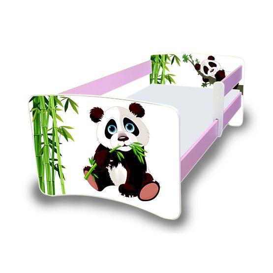 Kinderbett mit Gel§nder Nico - Panda