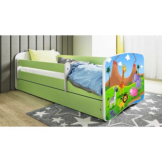 Kinderbett mit Rausfallschutz Ourbaby - Safari