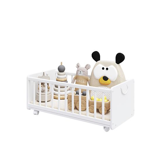 Multifunktionales Kinderbett LETO 90x40 cm 6in1- SCANDI